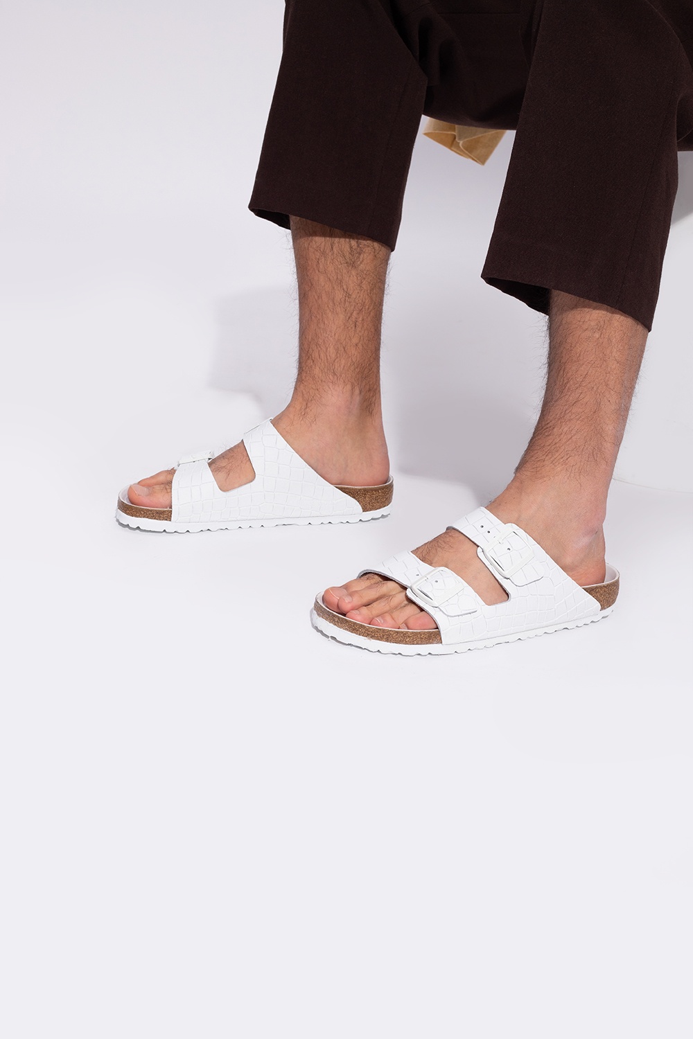 Birkenstock 'Arizona BS' mules | visvim Dunand low-top sneakers